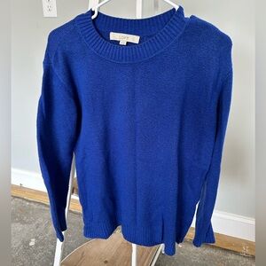 LOFT Royal Blue Knit Pullover